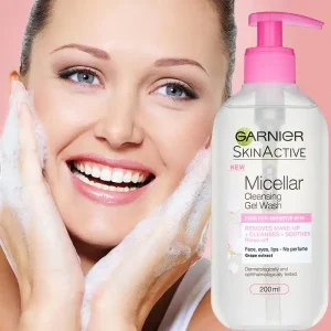 ژل میسلار شوینده پوست حساس گارنیر 200ml اصل