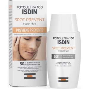 ضد آفتاب اسپات پریونت ایزدین اصل+SPF50 فلویید 50ml