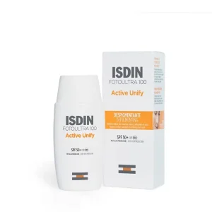 ضد آفتاب ایزدین اکتیو یونیفای اصل+SPF50 ضد لک و درمان لک ایزدین 50ml