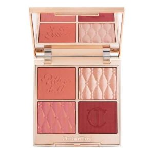 پالت صورت شارلوت تیلبری پیلوتاک اصل 4 رنگ Pillow Talk BEAUTIFYING FACE PALETTE