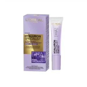 کرم آبرسان و ضد چروک دور چشم لورال اصل hyaluronic acid 15ml