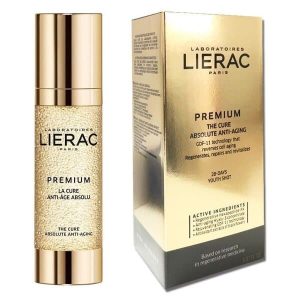 سرم جوانساز absolute anti aging لیراک پرمیوم اصل ضدچروک و لک در 28 روز | 30 میل