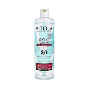 میسلار واتر اسکین دتوکس ویتولا سه کاره اصل مدل Skin Detox 400ml