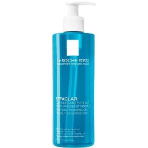 ژل شستشوی پوست چرب و حساس لاروش پوزای افکلار پیوریفایینگ اصل حجم 400 میل