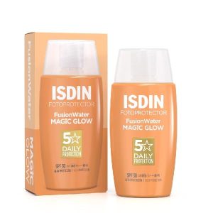 ضدآفتاب ایزدین مجیک گلو فیوژن واتر رنگ گلو شاینی اصل MAGIC GLOW SPF30