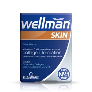 قرص ول من اسکین ویتابیوتیکس 60 عددی اصل | Vitabiotics Wellman Skin