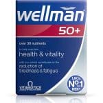 قرص ول من ویتابیوتیکس آقایان بالای 50 سال 30 عددی اصل | 50+ Vitabiotics Wellman Original
