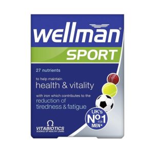 قرص ول من اسپرت ویتابیوتیکس اصل | wellman sport 30 capsules