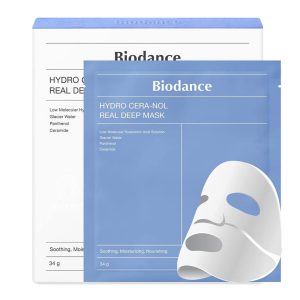 ماسک آبرسان هیالورونیک بایودنس تقویت کننده پوست اصل | Biodance Hydro Cera-nol Real Deep Mask