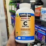 ویتامین سی 500 میلی گرم کرکلند اصل | Kirkland Signature Vitamin C 500 Tablets
