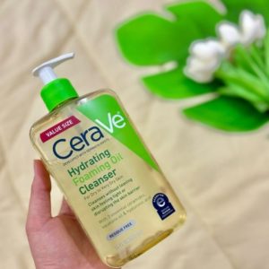 فوم شستشو صورت روغنی سراوی اصل | Hydrating Foaming oil Cleanser 473 ml