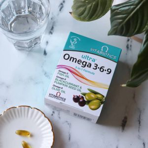 کپسول اولترا امگا 3،6،9 مدل سه در یک ویتابیوتیکس اصل | Omega 3-6-9 Vitabiotics