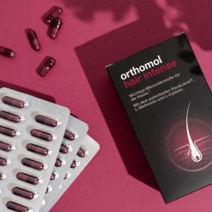 قرص درمان ریزش مو اورتومول آلمانی اصل | ORTHOMOL HAIR INTENSE 60 CAPSULES
