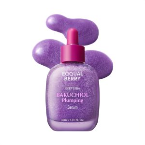 سرم ضد چروک و حجم دهنده باکوچیول اکوال بری اصل | EQQUALBERRY Bakuchiol Plumping Serum 30ml