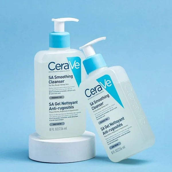 ژل شستشوی سالیسیلیک اسید سراوی اصل | CeraVe SA Smoothing Cleanser 473 ml