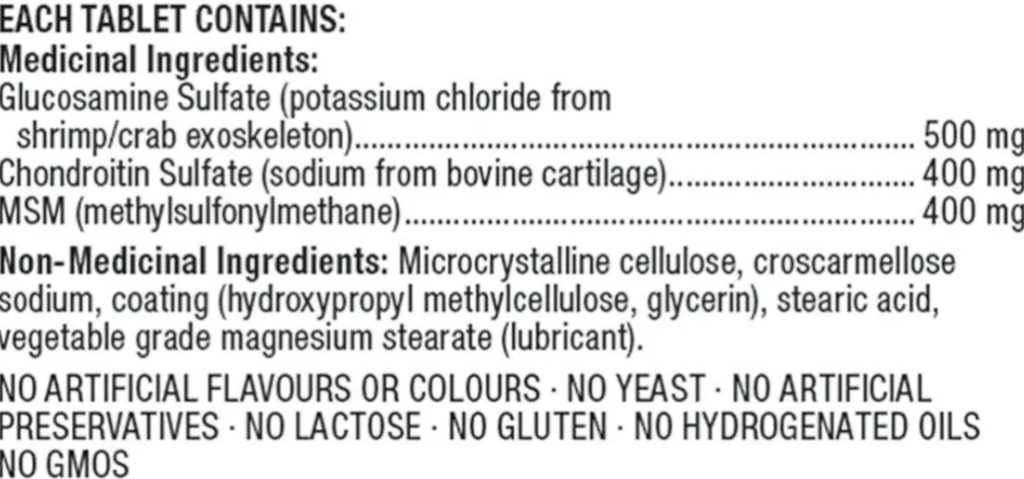 گلوکوزامین کندرویتین ام اس ام کرکلند گلوکوزامین کندرویتین ام اس ام کرکلند اصل | Kirkland Glucosamine Chondroitin & MSM 300 tablets