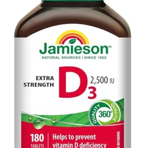 ویتامین دی ۳ جیمسون | Jamieson Vitamin D3 450 tablets