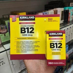 ویتامین ب۱۲ B12 1200mcg کرکلند | B12 1200mcg kirkland 360 tablets