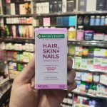 تقویت کننده پوست و مو و ناخن نیچرز بونتی | Nature's Bounty Skin, Hair, Nails Formula 60 Tablets