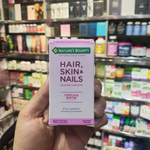 تقویت کننده پوست و مو و ناخن نیچرز بونتی | Nature's Bounty Skin, Hair, Nails Formula 60 Tablets