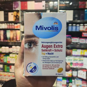 کپسول تقویت چشم و بهبود بینایی میوولیس | Mivolis Augen Extra Kapseln 30 tablets