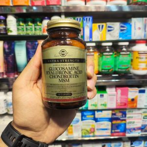 مکمل گلوکزامین و کندروتین سولگار | Solgar Glucosamine Chondroitin Msm 60 Tablet