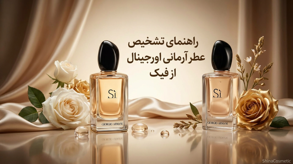 راهنمای کامل تشخیص عطر آرمانی اورجینال از فیک (۱۲ روش قطعی)