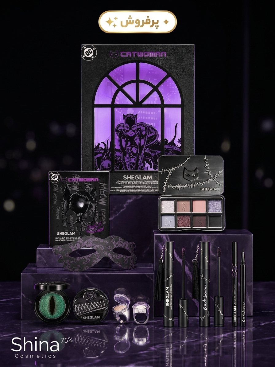 ست آرایشی شیگلم کت‌وومن | SHEGLAM x CATWOMAN™ Full Collection Set