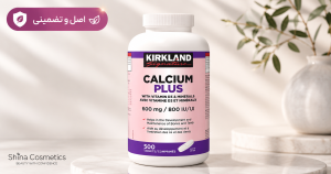 قرص کلسیم پلاس کرکلند ۵۰۰ عددی | Kirkland Signature Calcium Plus with Vitamin D3 & Minerals
