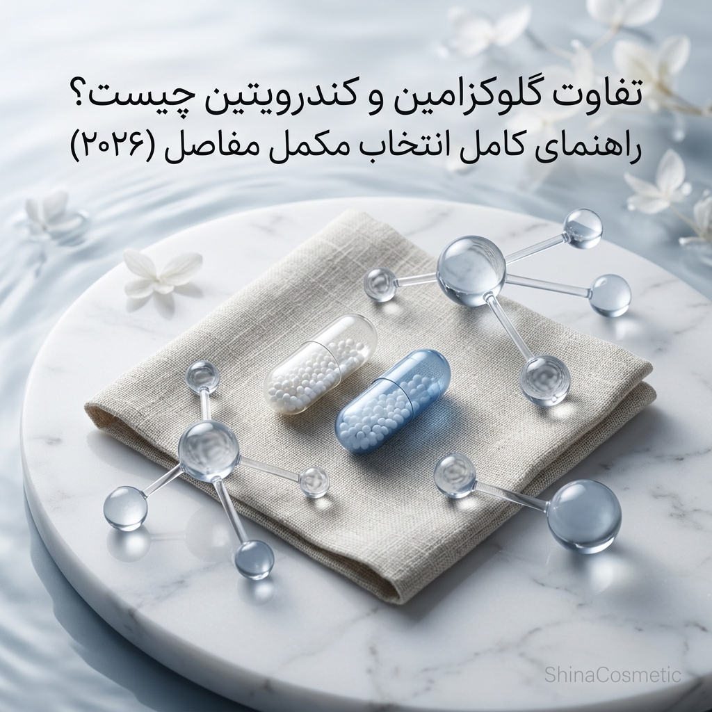 تفاوت گلوکزامین و کندرویتین چیست؟ راهنمای کامل انتخاب مکمل مفاصل (۲۰۲۶)