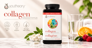 قرص کلاژن یوتئوری ۳۹۰ عددی — مکمل Advanced Collagen با مجوز رسمی کانادا